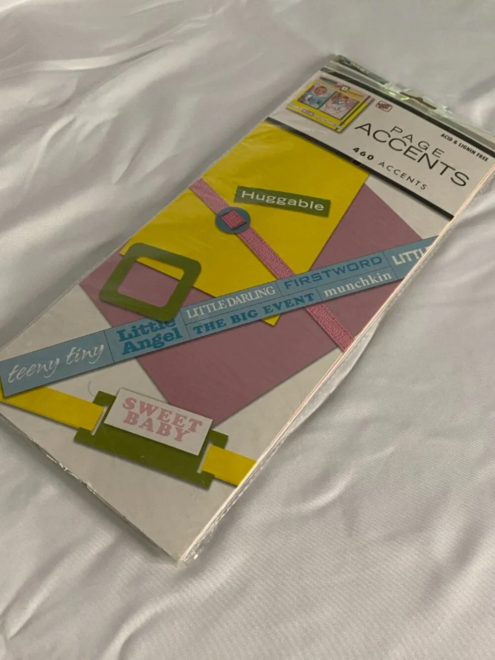 Westrim Crafts Baby Page Accents 460pc Scrapbook Set